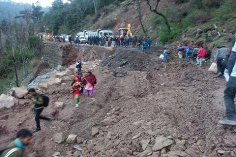 Sgr-Jmu National Highway closed for fourth day